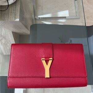Elegant Red Designer Clutch